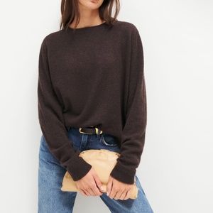 Reformation Cashmere Boyfriend Sweater